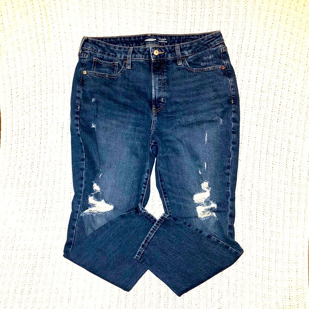 Old Navy OG Straight High Rise Sz 14